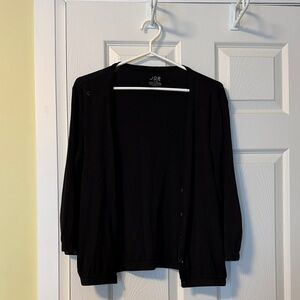 Joe Fresh Women's Classic Black Cardigan